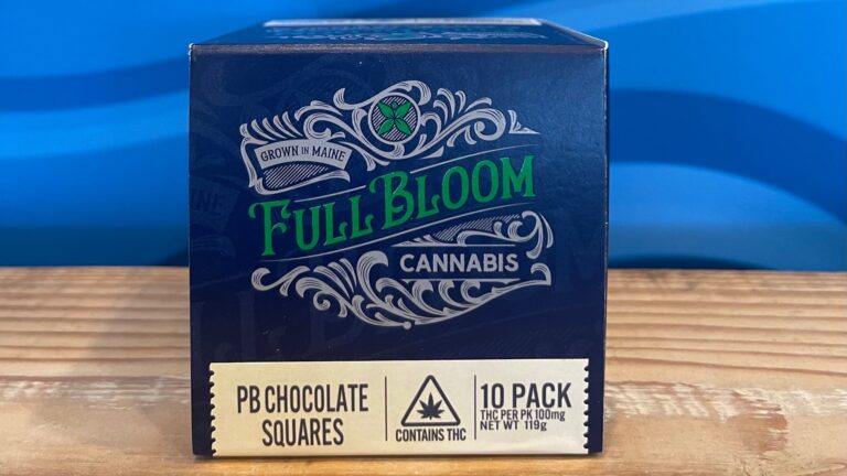 Full Bloom PB Chocolate Squares